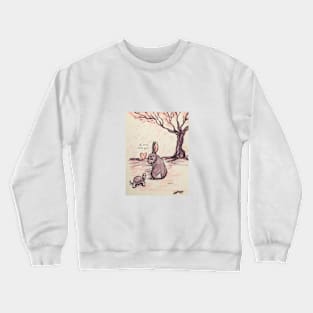 Friendship Bunny and Tortoise Crewneck Sweatshirt